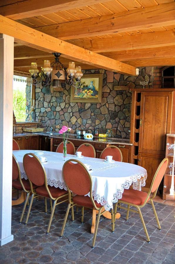 فيلا Dom Na Wodzie Mazury Dzwierzuty المظهر الخارجي الصورة